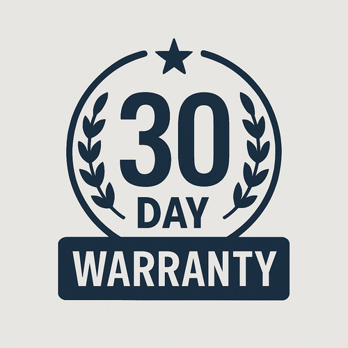 30 Day Warranty